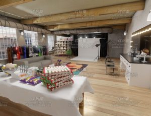 网红拍摄工作室—Blend项目源文件