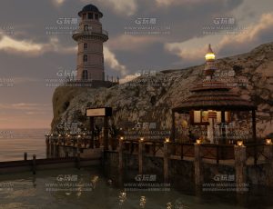 海港餐厅—Blend项目源文件