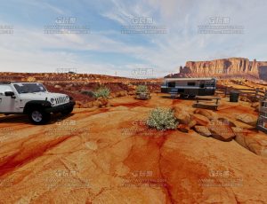 荒漠烧烤地—Blend项目源文件