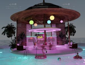 夏威夷海岛派对—Blend项目源文件