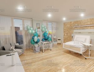 医院住院病房—Blend项目源文件