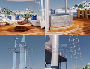 帆船派对—Blend项目源文件