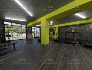 简陋健身房—Blend项目源文件