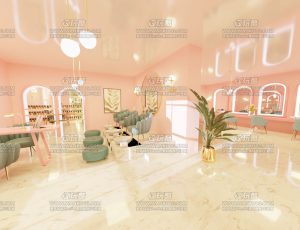 女性风格装修休闲室—Blend项目源文件