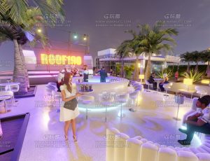 露天酒吧DJ派对—Blend项目源文件