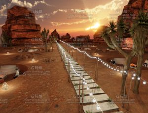 自然荒地派对—Blend项目源文件