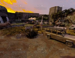 野外动物园—Blend项目源文件