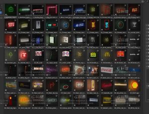 末世概念火车站Blender资产库