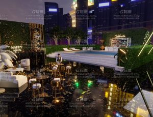 天台楼顶派对—Blend项目源文件