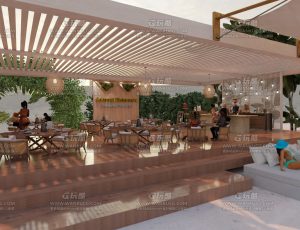 海边咖啡厅—Blend项目源文件