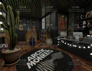 音乐店—Blend项目源文件