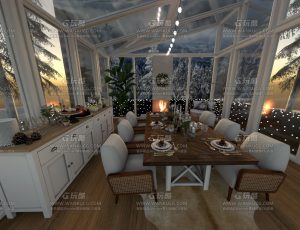 圣诞酒宴—Blend项目源文件