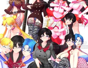 美少女战士火野丽—Blend模型