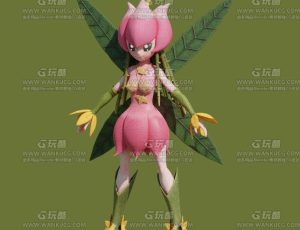 花仙子兽—Blend模型