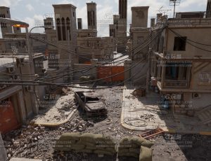 现代战争场景—Blend项目源文件