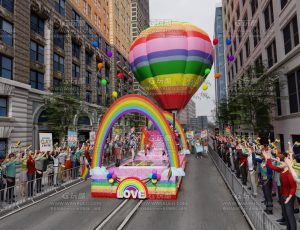 游行派对舞花车场景—Blend项目源文件