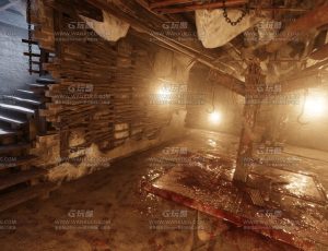 废弃监狱牢笼—Blend项目源文件