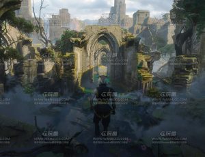 废弃水上寺庙—Blend项目源文件