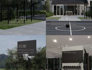 富豪私人健身房—Blend项目源文件