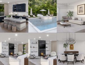 北欧风格大别墅—Blend项目源文件