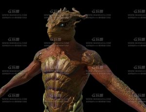 高精度自定义模块化龙人—Blend项目源文件