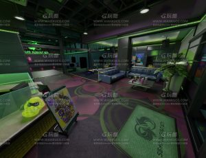 绿色科技休闲吧—Blend项目源文件