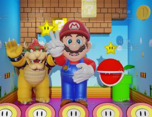 马里奥和库巴—Blend项目源文件