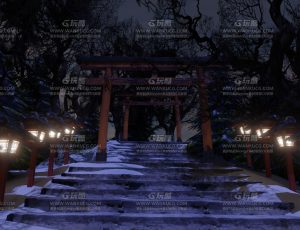 日本怨灵阶梯—Blend项目源文件