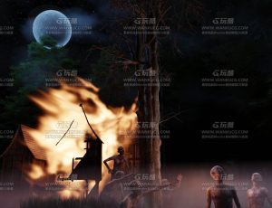 丧尸林—Blend项目源文件