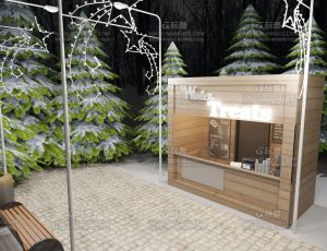 简陋的圣诞场景—Blend项目源文件