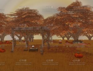 南瓜树林—Blend项目源文件