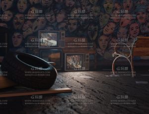 嘻哈风格街头反叛场景—Blend项目源文件