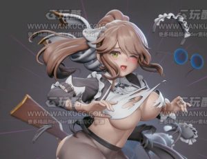 Yusuf Umar维斯塔利亚传说2女角色—Blend模型