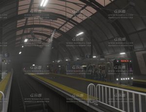 街头风格地铁站—Blend项目源文件