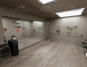 练舞大室厅·—Blend项目源文件