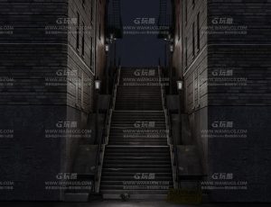 小丑名场面阶梯场景—Blend项目源文件