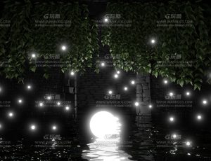 黑色氛围发光水室—Blend项目源文件