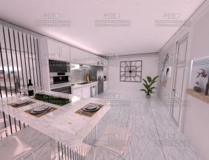 普通厨房—Blend项目源文件