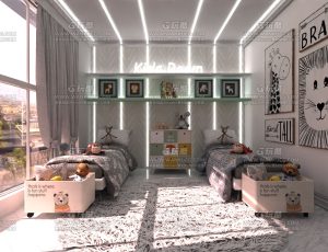 小孩子的房间—Blend项目源文件