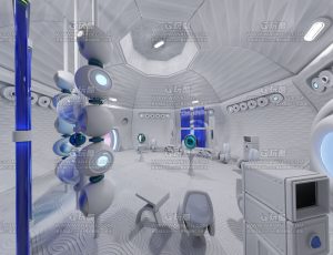 科技乌托邦会议室—Blend项目源文件