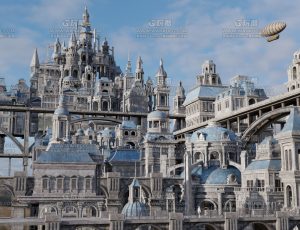 童话魔幻城堡—Blend项目源文件