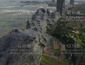 隔海碉堡场景—Blend项目源文件