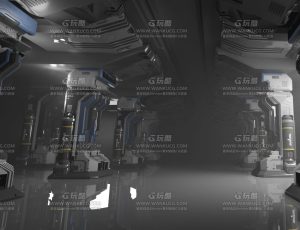 黑色氛围科幻空间—Blend项目源文件