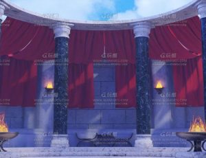 希腊小宫殿Blend项目源文件