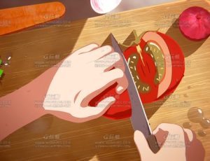 切西红柿下厨场景Blend项目源文件