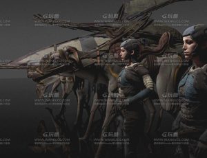 沙漠使者Blend模型