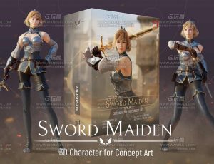 公主剑士Blend模型