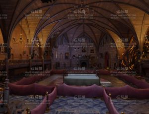 古典魔幻格斗舞台Blend项目源文件