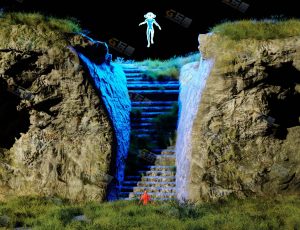 猴头神野外场景Blend项目源文件