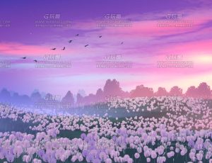 唯美温馨三渲二场景2Blend项目源文件